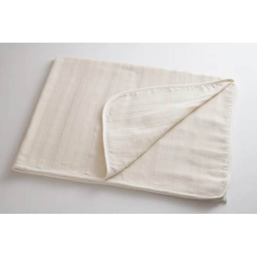 【竹布特典】三重ガーゼケット 鈴風 生成り（ナチュラル） 約140×200cm 【ナファ生活研究所】