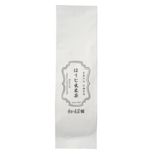 有機ほうじ玄米茶 （100g） 【童仙房茶舗】