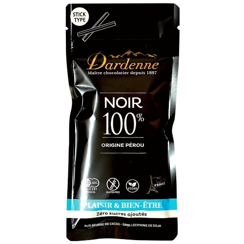 【お買上特典】ダーデン有機チョコレートスティック カカオ100% （48g） 【アルマテラ】