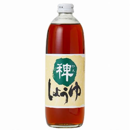 稗しょうゆ （500ml） 【大高醤油】※賞味期限26年02月05日まで 在庫限り ※返品不可 ※キャンセル不可