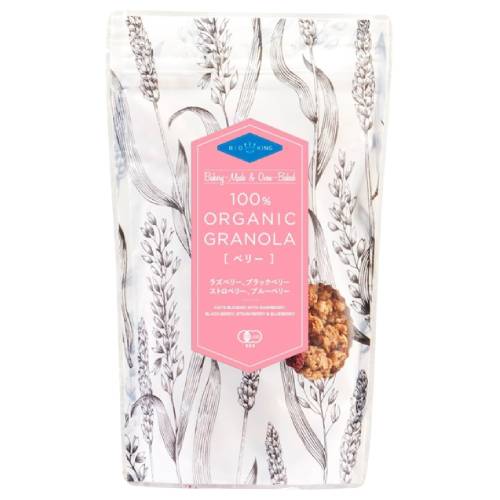 オーガニックグラノーラ・ベリー 200g 【むそう】※賞味期限26年04月06日まで 在庫限り ※返品不可 ※キャンセル不可