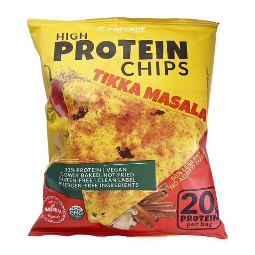 ポップクロップ ティカマサラ ノンフライチップス （60g） 【アリサン】
