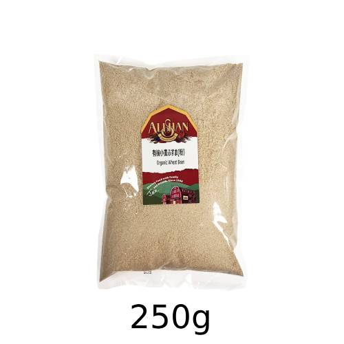 有機小麦ふすま（粉） （250g） 【アリサン】