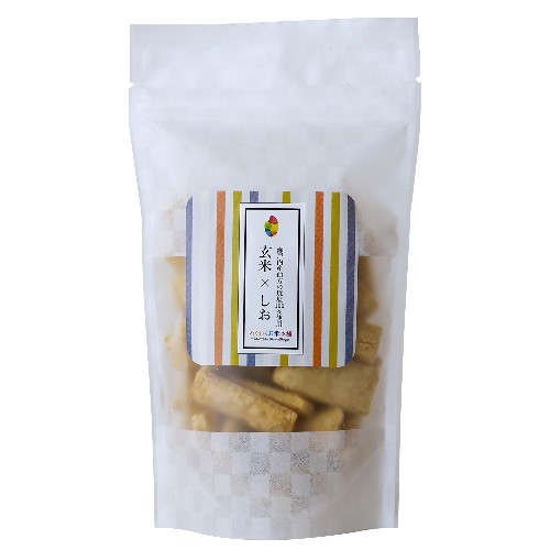 【お買上特典】玄米スナック（しお） （80g） 【わくわくお米本舗】