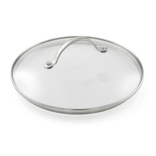 【メーカー直送品】バルセロナプロガラス蓋フライパン28cm用 【グリーンパン】※代引・同梱・キャンセル不可