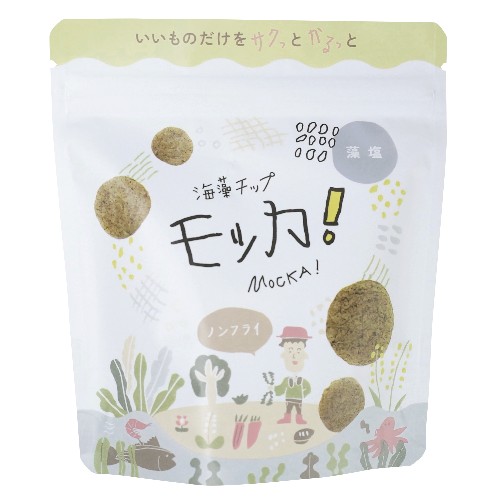 【お買上特典】海藻チップ モッカ！藻塩 35g（40～50枚） 【SEASON】