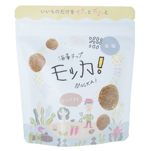 【お買上特典】海藻チップ モッカ！藻塩 35g（40～50枚） 【SEASON】