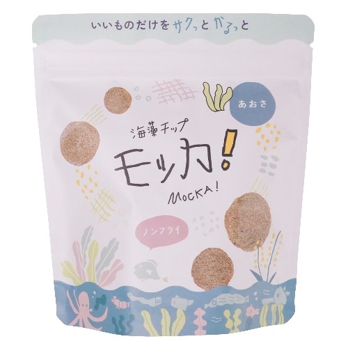【お買上特典】海藻チップ モッカ！あおさ 35g（40～50枚） 【SEASON】