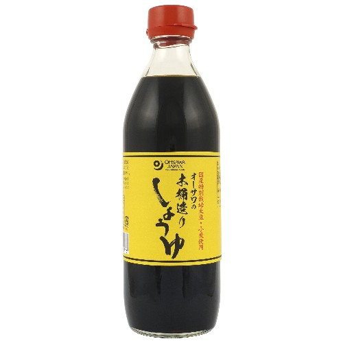 【お買上特典】オーサワの木桶造りしょうゆ （500ml） 【オーサワジャパン】