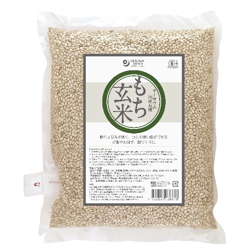 有機もち玄米 （1kg） 【オーサワジャパン】※賞味期限26年06月30日まで 在庫限り ※返品不可 ※キャンセル不可