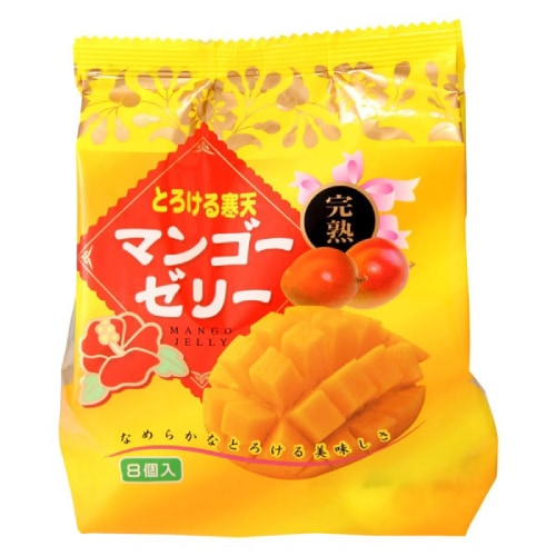 とろける寒天 マンゴーゼリー （22g×8個） 【片山食品】