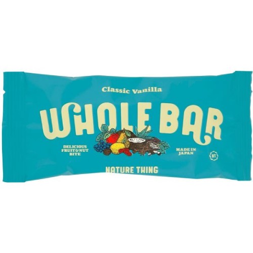 WHOLE BAR クラシックバニラ  （40g） 【NATURE THING】