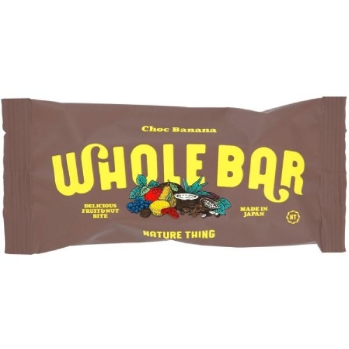 WHOLE BAR チョコバナナ  （40g） 【NATURE THING】