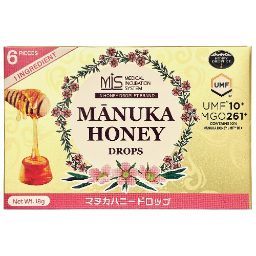 【お買上特典】マヌカハニードロップ 18g（6粒） 【若翔】