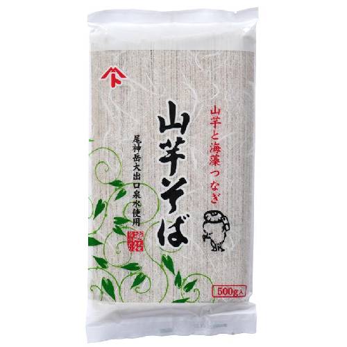 山芋そば （500g） 【自然芋そば】※賞味期限26年07月26日まで 在庫限り ※返品不可 ※キャンセル不可