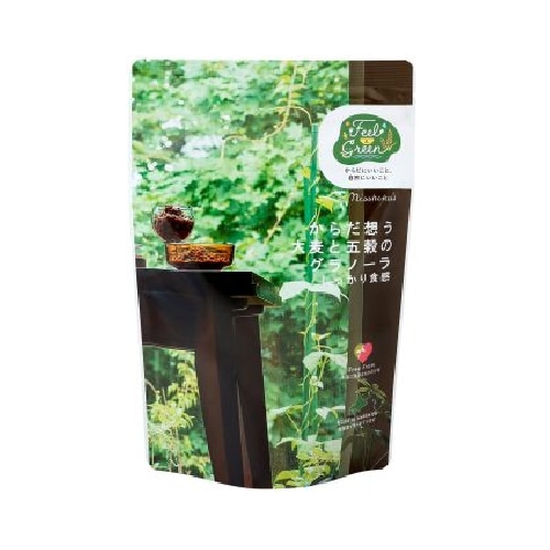 大麦と五穀のグラノーラ （200g） 【Feel&Green】