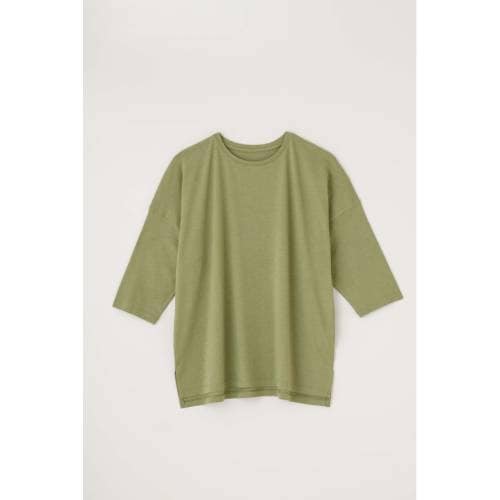 【竹布特典】リラックスTシャツ ライムグリーン M～L 【ナファ生活研究所】