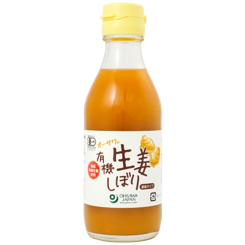 【お買上特典】オーサワの有機生姜しぼり （200ml） 【オーサワジャパン】