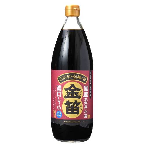 金笛 濃口しょうゆ （1リットル） 【笛木醤油】