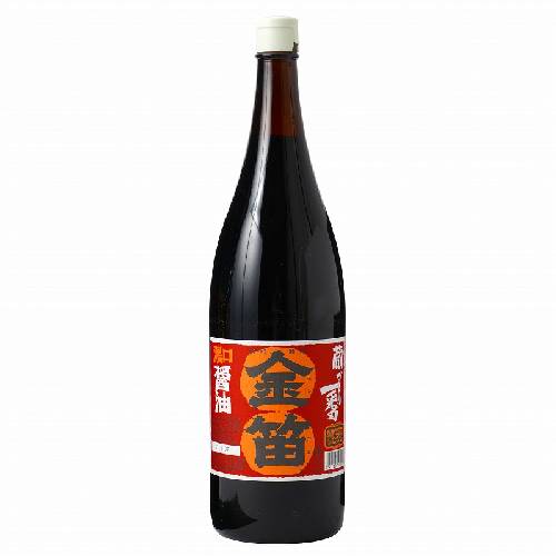 金笛醤油（濃口） （1.8リットル） 【笛木醤油】【6本以上で別途送料必要】