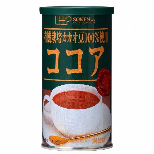 有機栽培カカオ豆100％使用 ココア （80g） 【創健社】
