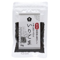 【お買上特典】ムソー 国内産いりごま・黒 35g