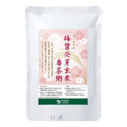 【お買上特典】オーサワの梅醤発芽玄米番茶粥 （200g） 【オーサワジャパン】