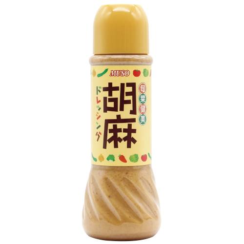 【お買上特典】ムソー 旬菜健美・胡麻ドレッシング 390ml