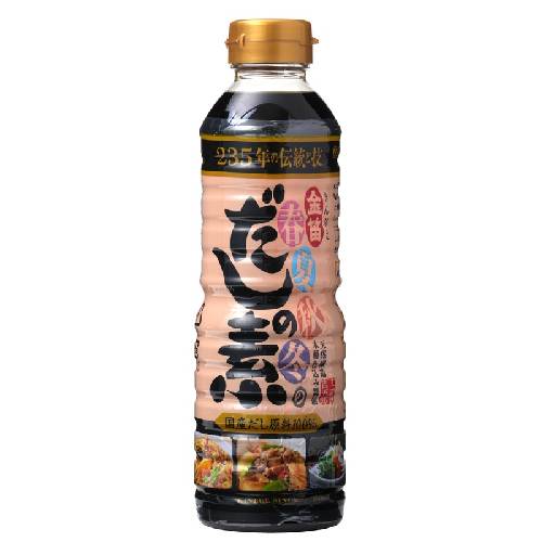 金笛 春夏秋冬のだしの素 （500ml） 【笛木醤油】