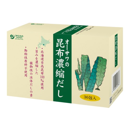 【お買上特典】昆布濃縮だし 180g(5g×36包) 【オーサワ】