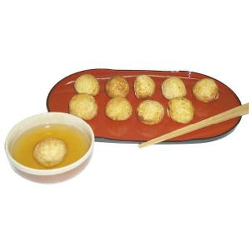 【日岡商事冷凍直送】明石焼・だしつゆ付(たこ焼き２０個、だしつゆ１００ｃｃ×２袋)※30袋未満送料1188円・30袋以上送料324円（一部地域別途必要）・代引・同梱不可