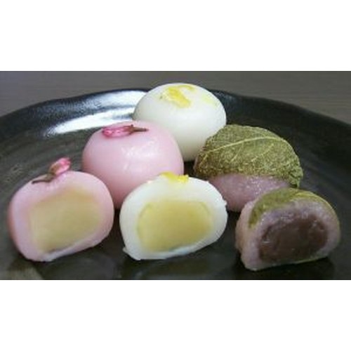 【日岡商事冷凍直送】花だより(３種×各２個)※30袋未満送料1188円・30袋以上送料324円（一部地域別途必要）・代引・同梱不可