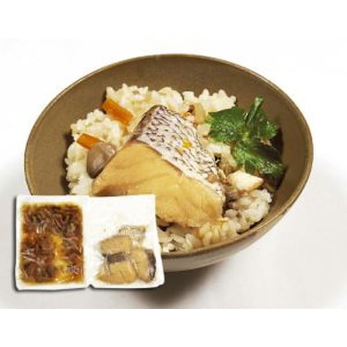 【日岡商事冷凍直送】鯛めしの素　３合用(真鯛90g　調味野菜130g)※30袋未満送料1188円・30袋以上送料324円（一部地域別途必要）・代引・同梱不可