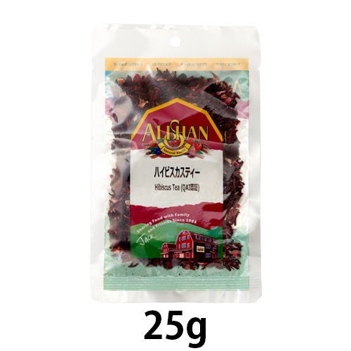 【ゆうパケット対応（4個まで）】オーガニックハイビスカスティー (25g) 【アリサン】