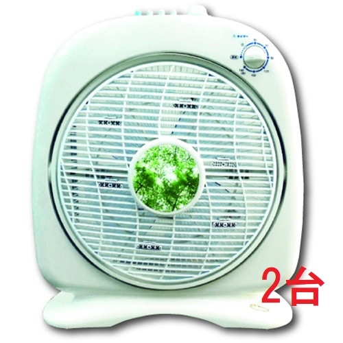 【メーカー直送品】新林の滝（ホワイト）2台セット【扇風機】 ※代引・同梱・キャンセル不可