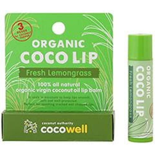 オーガニックココリップ（フレッシュレモングラス）5g【リップクリーム】