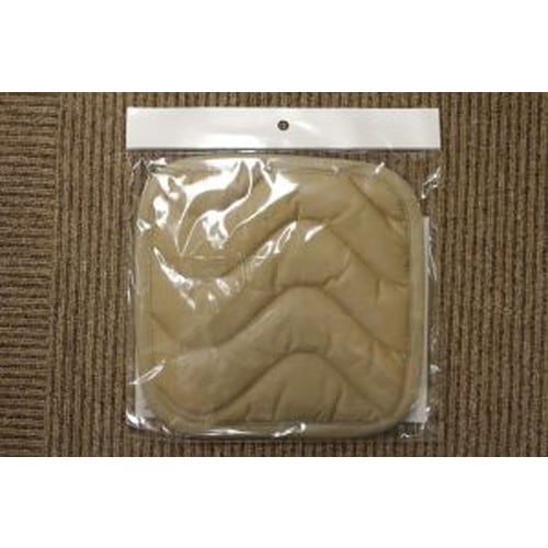 【ゆうパケット対応（1個まで）】アルファウェーブミニパッド S ベージュ 約21cm×21cm ※キャンセル不可|遠赤外線温熱器|体の外から温熱健康法