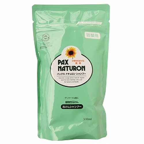 【創健社】パックス ナチュロンシャンプー詰替用 500ml|スキンケア・ヘアケア|化粧品・スキンケア関連品