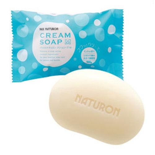 パックスナチュロン クリームソープM（ミント） 100g
