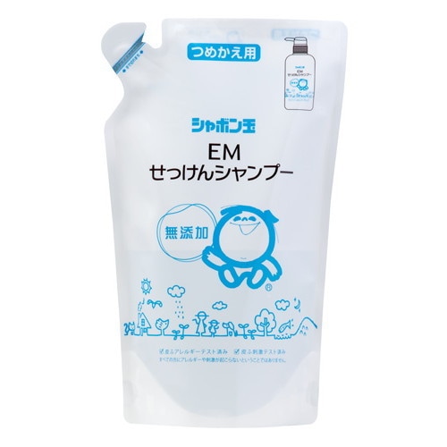 シャボン玉 EM石鹸シャンプー （詰替用420ml）※キャンセル不可|EM|電磁波・住まい環境対策グッズ
