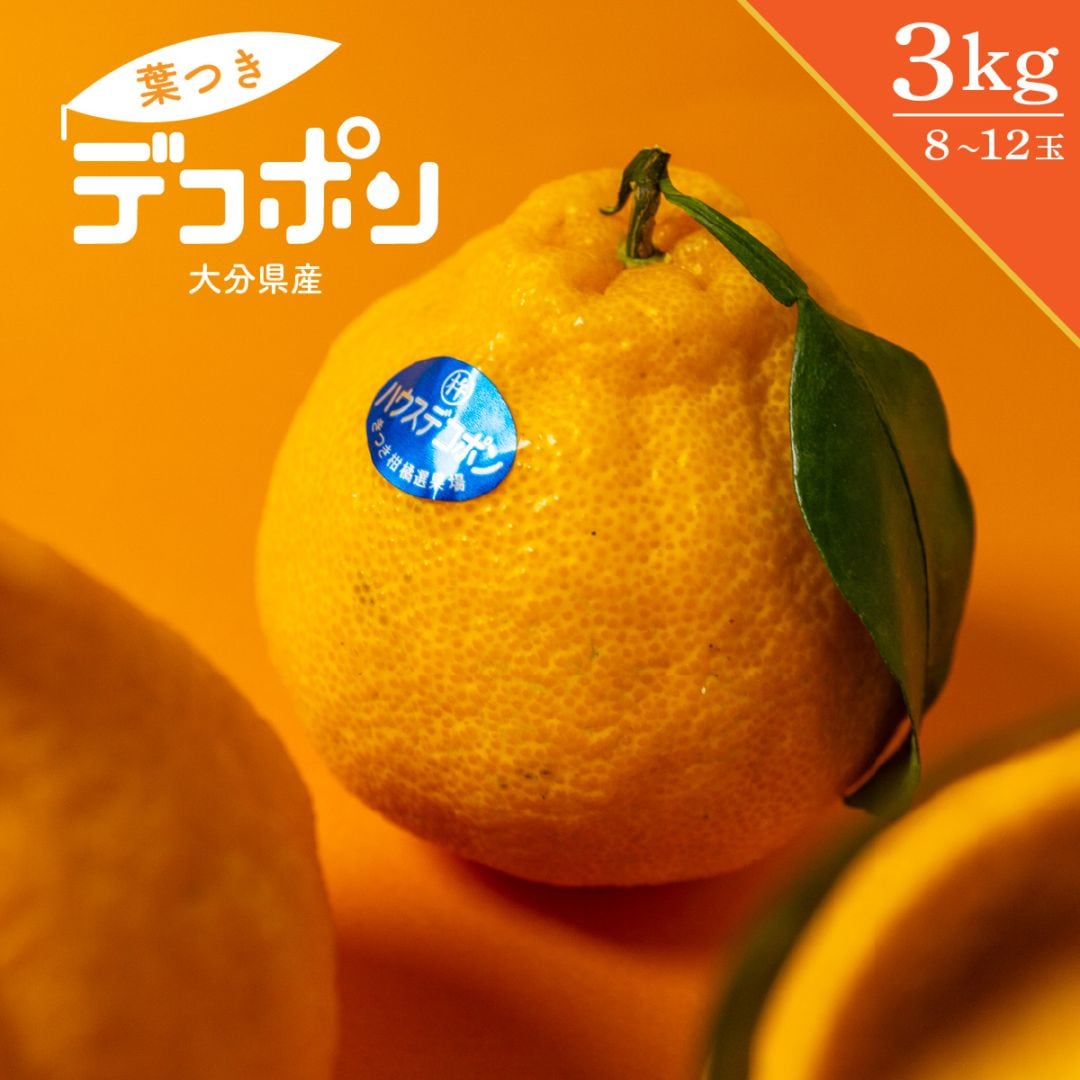 葉付きデコポン