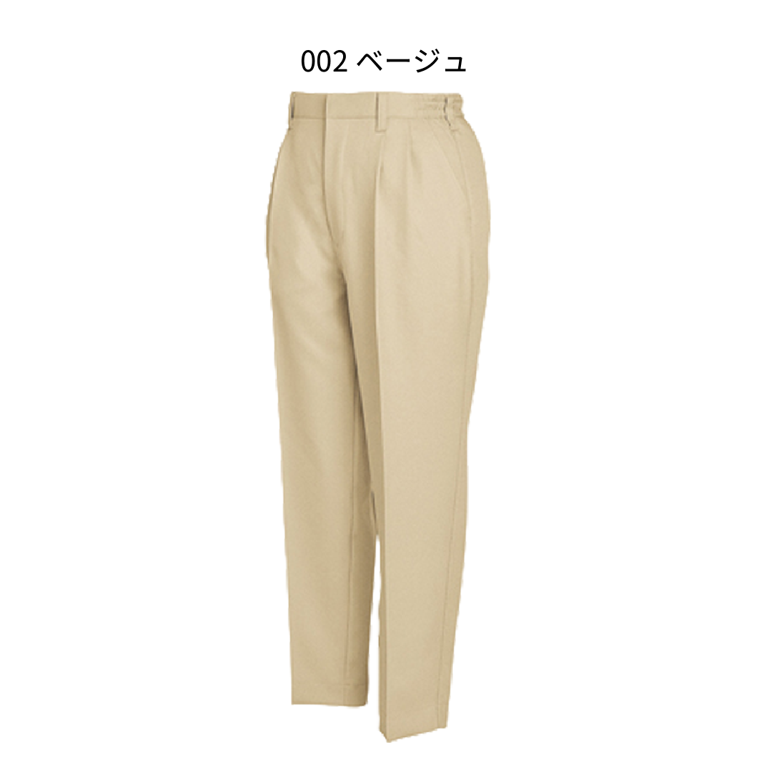 【アイトス】レディースシャーリングパンツ（２タック）