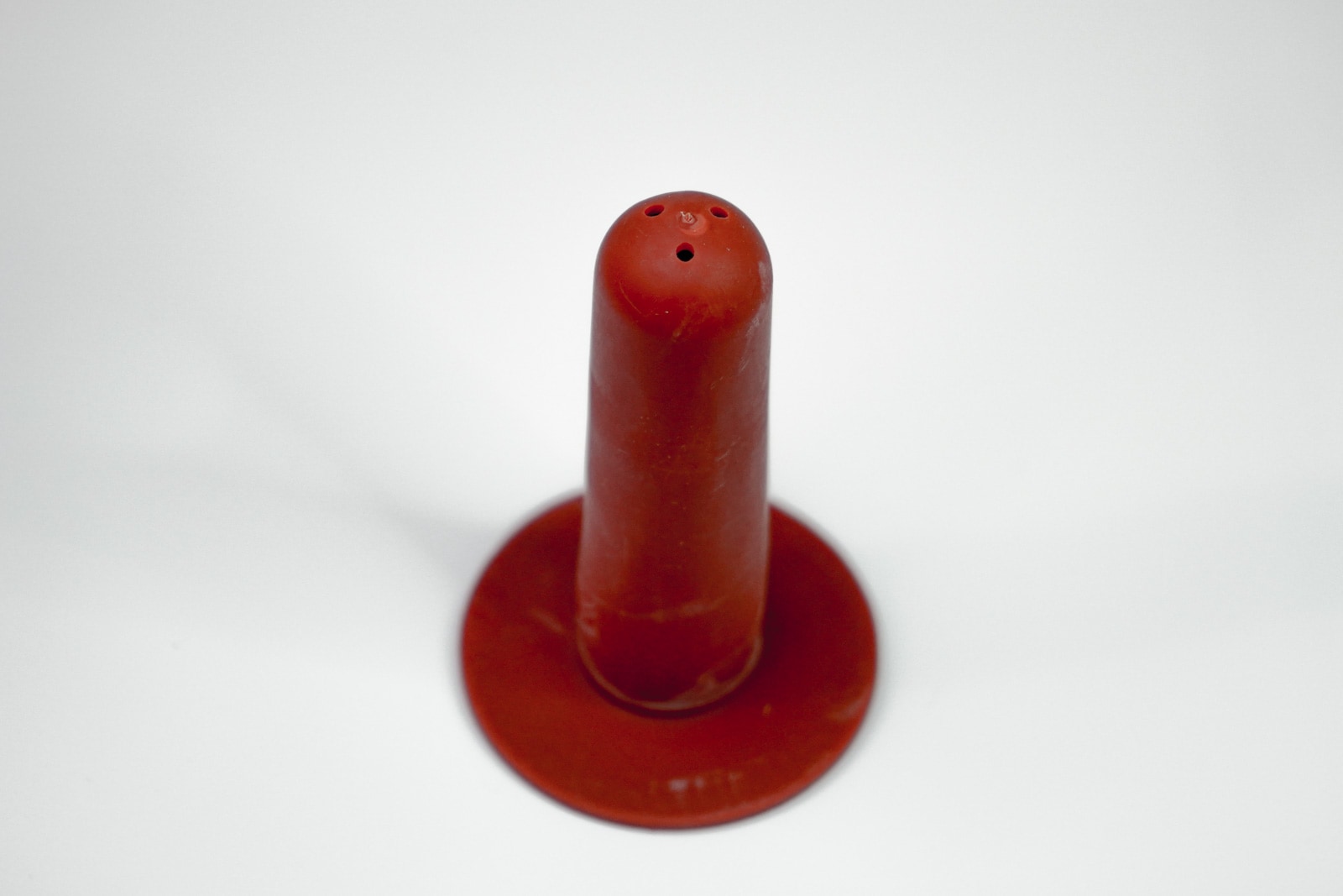 哺乳瓶用乳首(3つ穴式)赤(10個1セット)