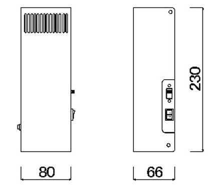 低濃度オゾン発生器/置き型スタンド仕様/HYD-CS10(4W)