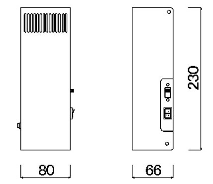低濃度オゾン発生器／置き型スタンド仕様／HYD-CS10(8W)