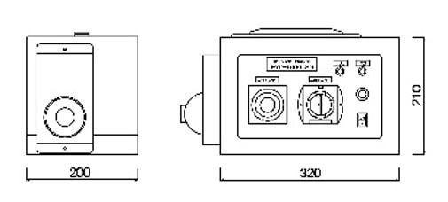 オゾン発生器/ポータブル型/HYD-OM1000GFN/オゾン発生量可変