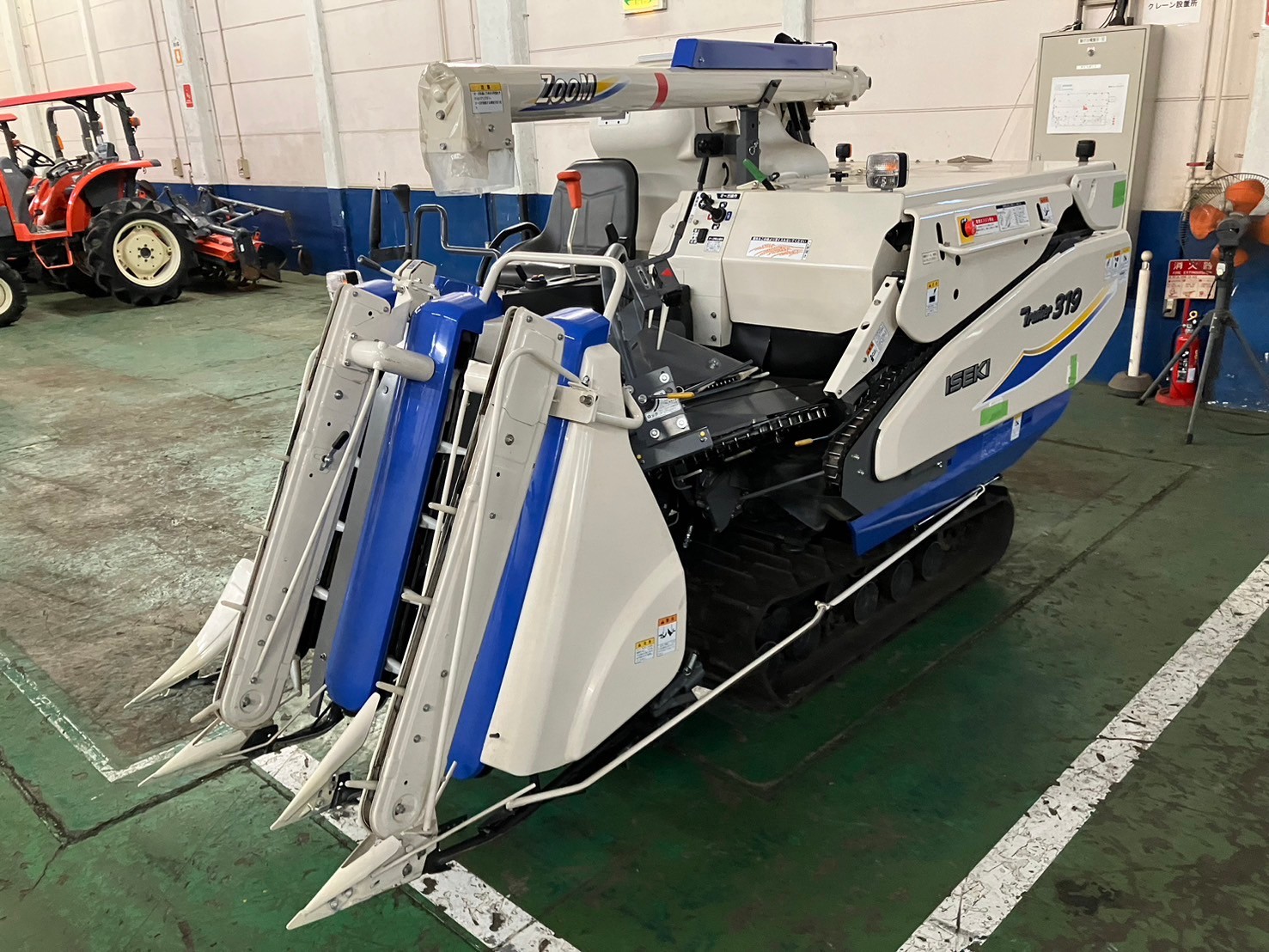 見積商品】イセキ コンバイン HVR31G-ZKSLWC (鳥取県鳥取市