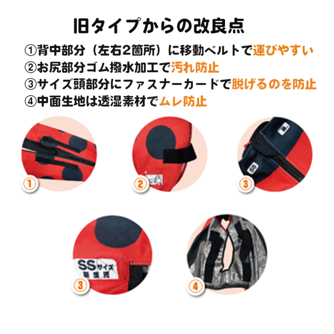 モーっとほっと 仔牛用防寒コート