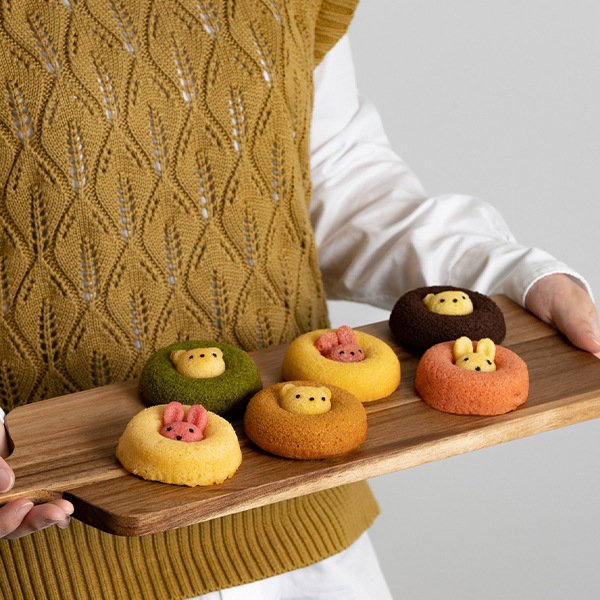 アニマルドーナツ 4個 ANM-10 (-94048-02-) (t3)｜うまたゆ公式通販