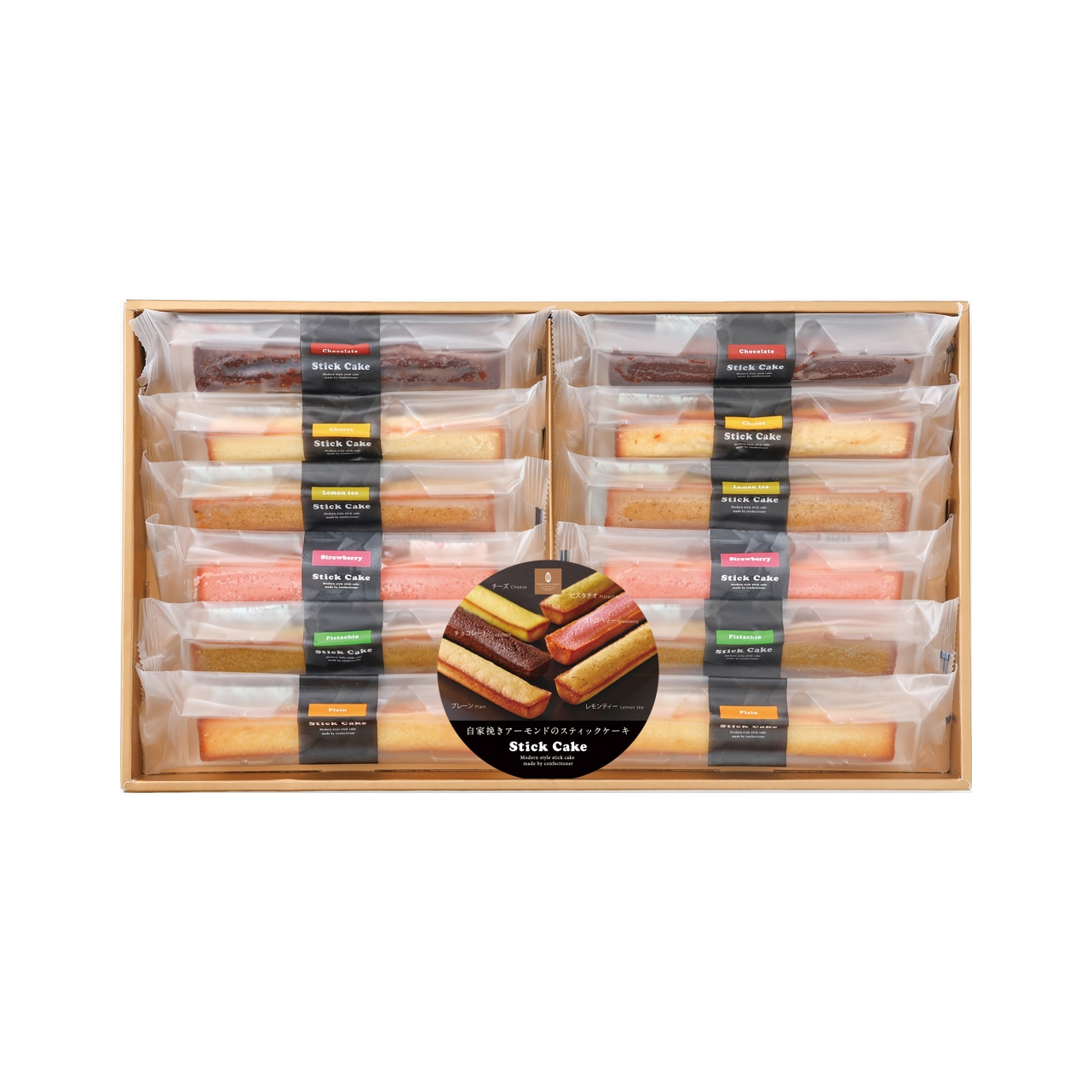 井桁堂 スティックケーキギフト 12本入 大 (-K8213-907-)(t0)｜うまた